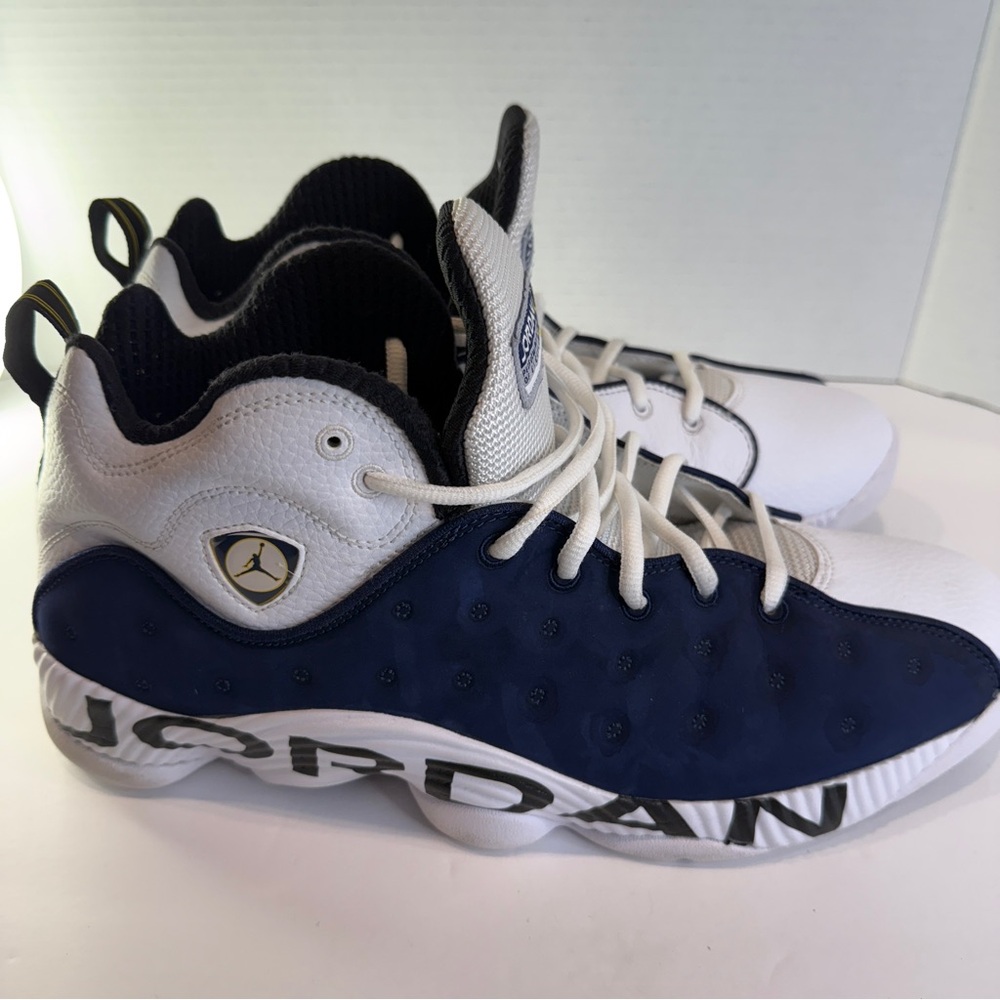 “Jordan Jumpman Team II Retro” – Navy Gold OG Style | Size 13 Nike - Picture 14 of 16